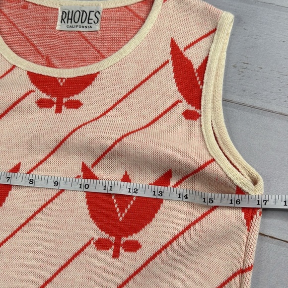 RHODES CALIFORNIA Vintage Sweater Vest - Picture 5 of 7